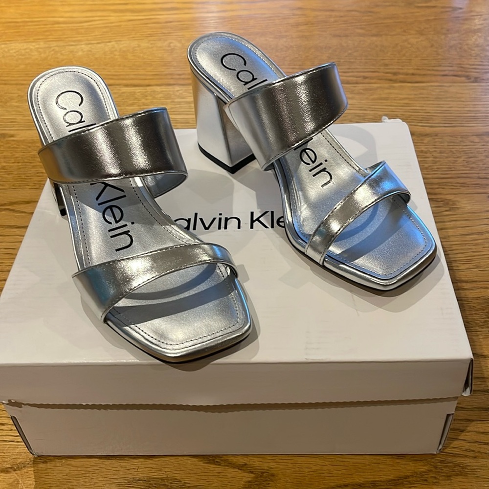 Never worn, still in box, Calvin Klein heels